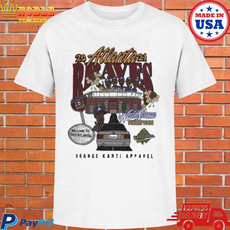 Official Orange Karti Merch 2021 Atlanta Braves Championship t