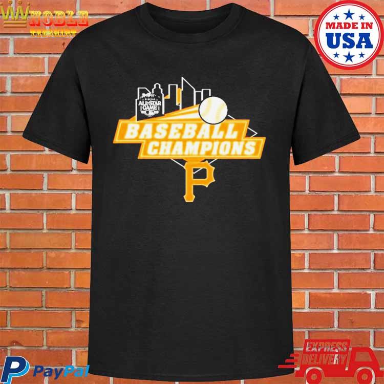 Official Pittsburgh pirates all star game baseball logo 2023 T