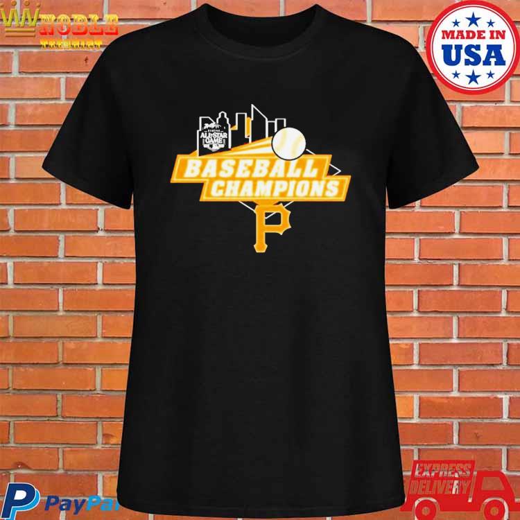 Official Pittsburgh pirates baseball champions Seattle all star game 2023  logo T-shirt, hoodie, tank top, sweater and long sleeve t-shirt