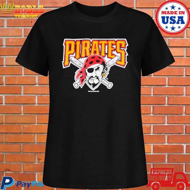 Official Pittsburgh pirates youth distressed logo T-shirt, hoodie, tank  top, sweater and long sleeve t-shirt