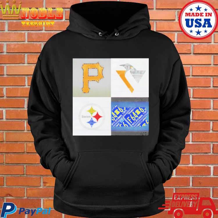Pittsburgh Steelers Pittsburgh Penguins Pittsburgh Pirates Pittsburgh city  logo 2023 shirt, hoodie, sweater, long sleeve and tank top
