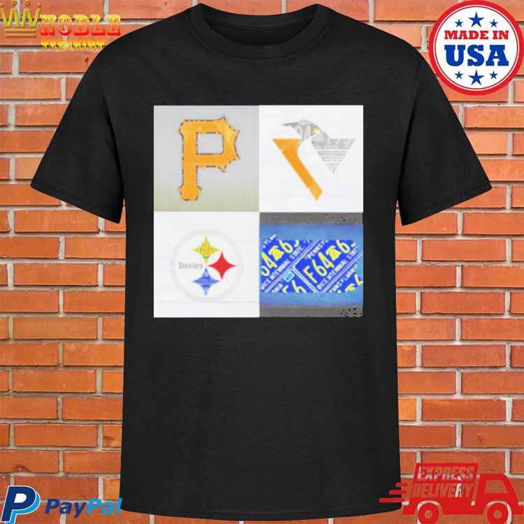 Pittsburgh sport team logos Steelers Penguins Pirates shirt, hoodie,  sweater and v-neck t-shirt