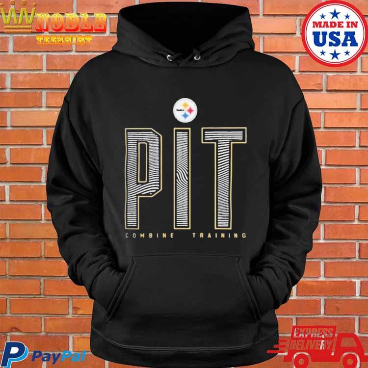 Official Pittsburgh Steelers combine authentic record setter logo T-shirt,  hoodie, tank top, sweater and long sleeve t-shirt