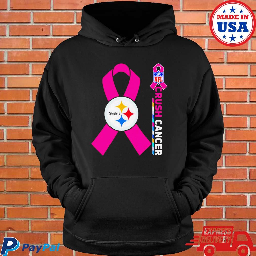 NFL, Tops, Steelers Long Sleeve Breast Cancer Awareness