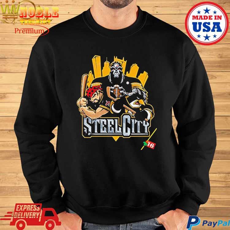 Pittsburgh Steelers Penguins Pirates Logo shirt, hoodie, sweater, long  sleeve and tank top