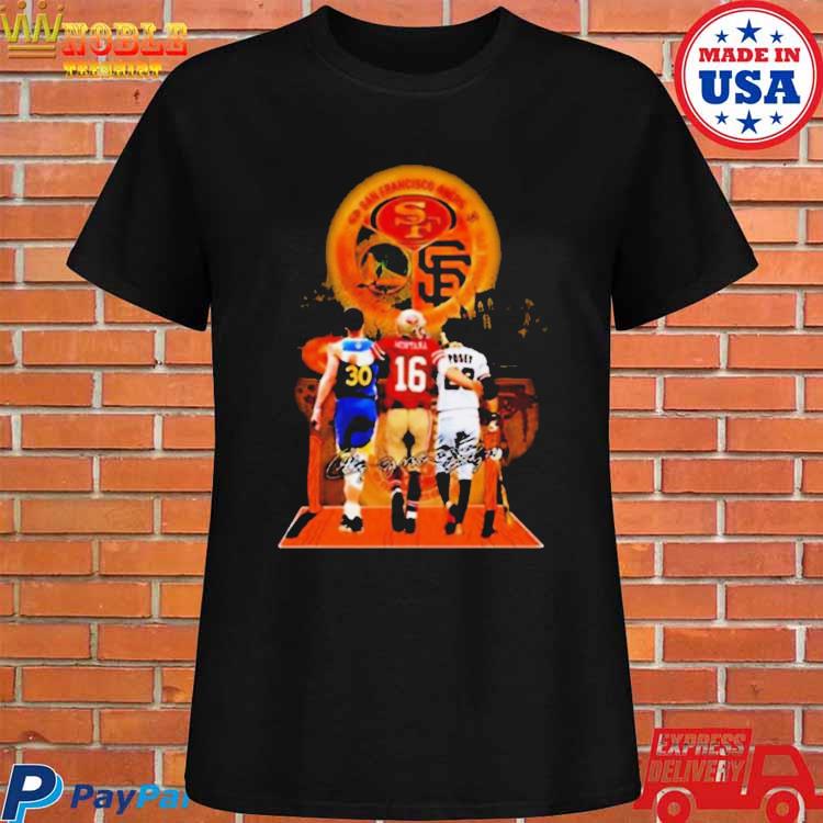 Halloween San Francisco 49ers Giants And Golden State Warrios T