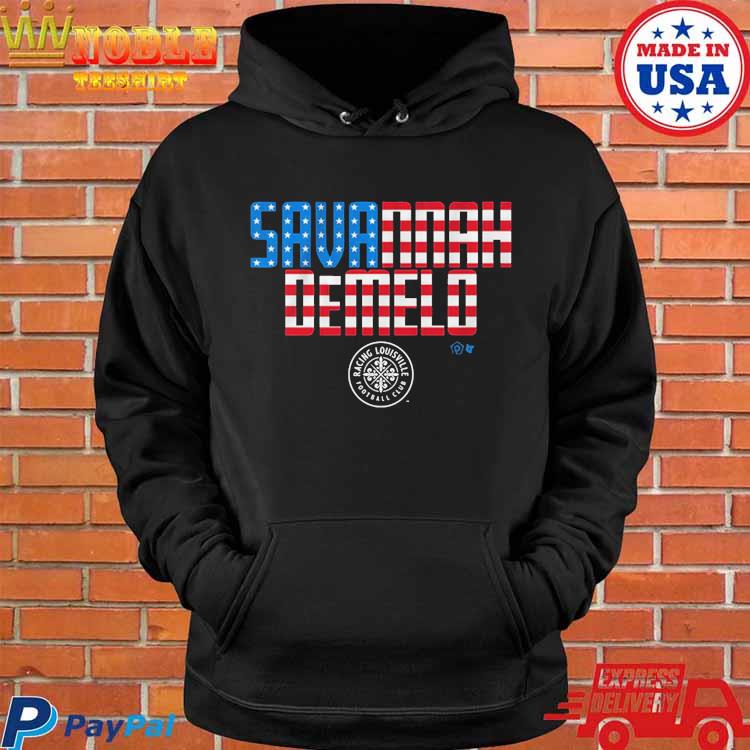 Savannah Demelo Usa Racing Louisville Fc T Shirt, hoodie, sweater and long  sleeve