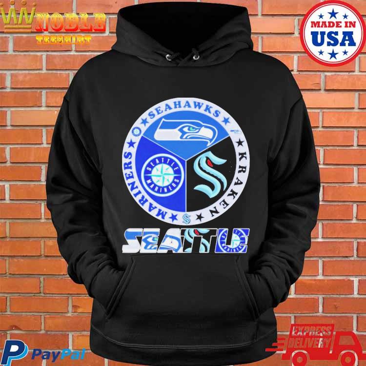 Seattle Seahawks And Seattle Mariners Shirt, hoodie, sweater, long