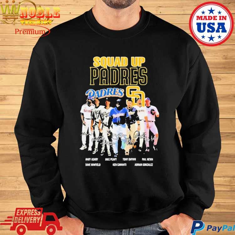 Squad Up Padres All Players Signatures shirt in 2023