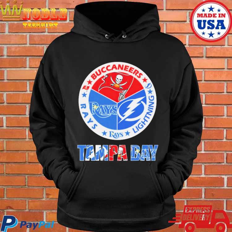 Tampa Bay Rays Buccaneers Lightning Rays logo shirt, hoodie, sweater, long  sleeve and tank top