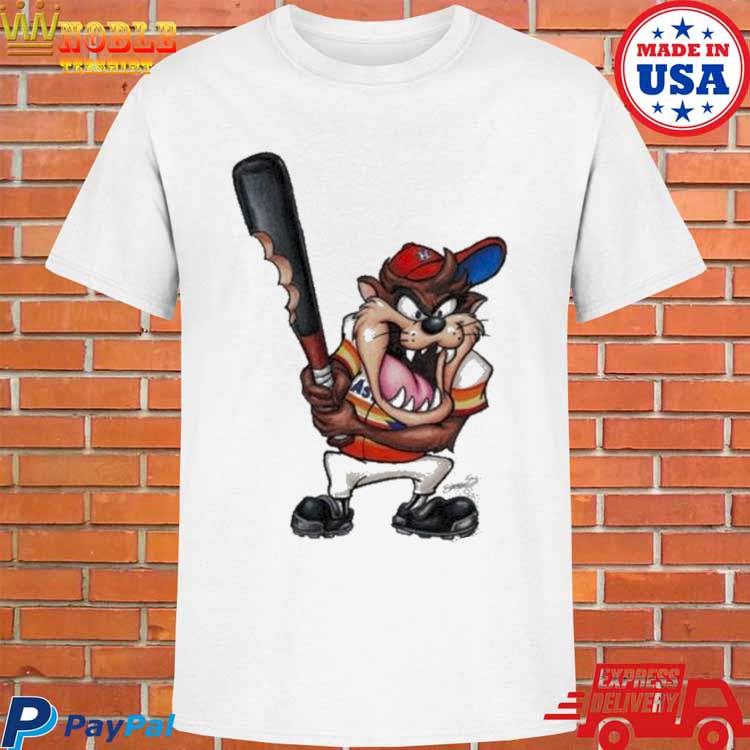 Houston Astros Looney Tunes Bugs Bunny Orange Baseball Jersey