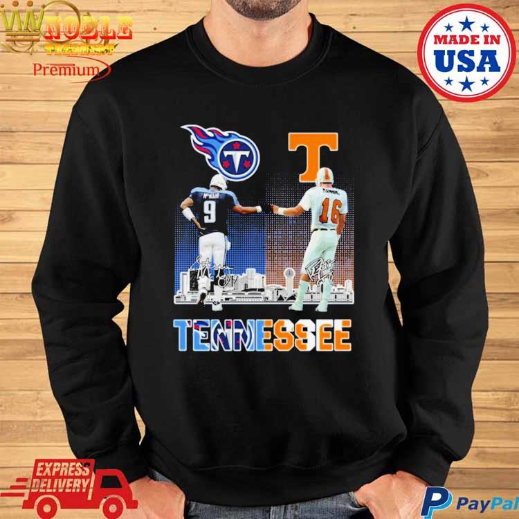 Tennessee Volunteers And Tennessee Titans Shirt, hoodie, sweater