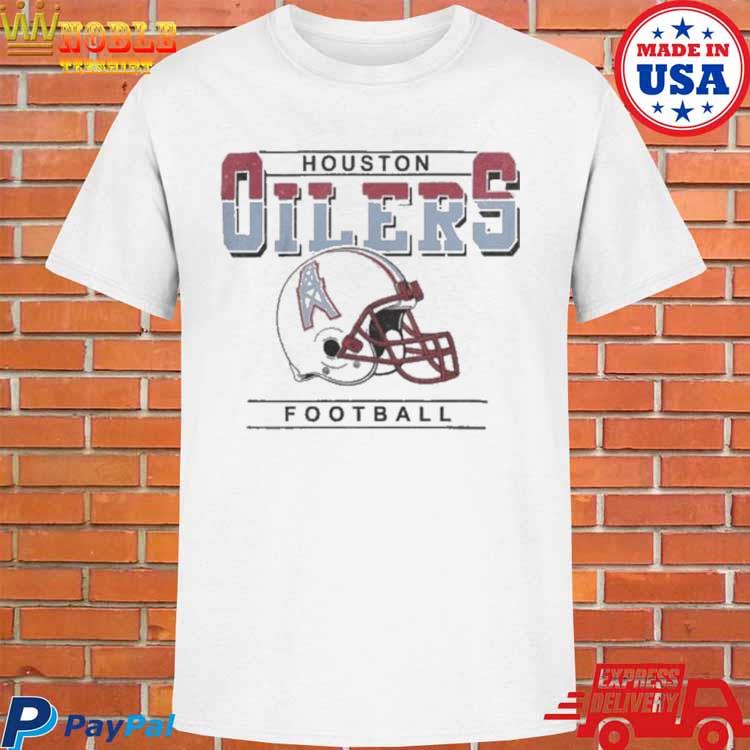 Premium houston Oilers football Tennessee Titans helmet logo shirt