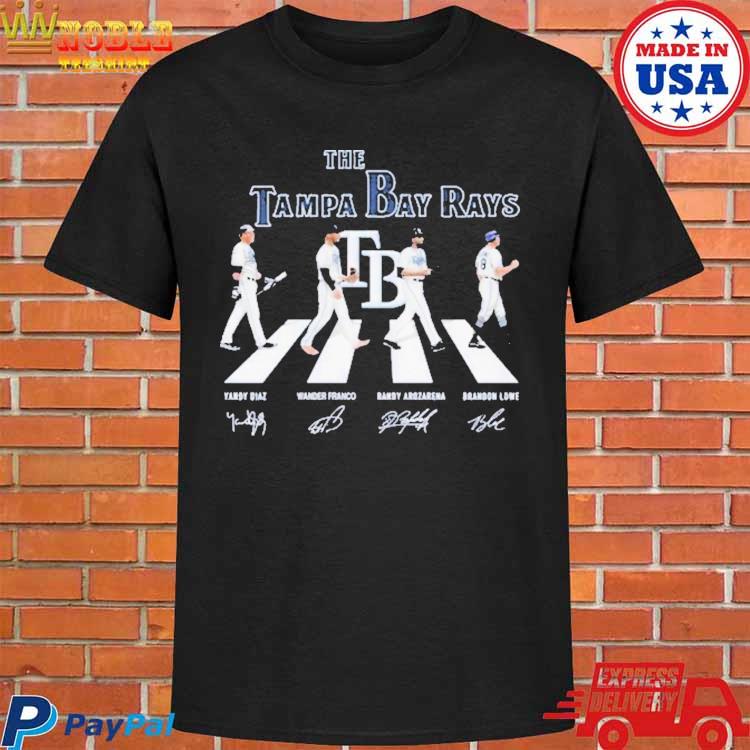 Original The Rays Abbey Road Signatures Tampa Bay Rays Randy Arozarena Shirt  For Men And Women