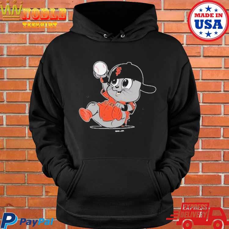 Toddler San Francisco Giants Black Mascot Baby Lou Seal shirt, hoodie,  sweater, long sleeve and tank top