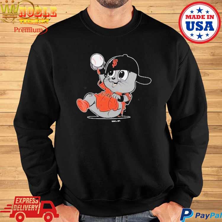 Lou Seal San Francisco Giants Mascot Youth T-Shirt by Tap On Photo - Pixels