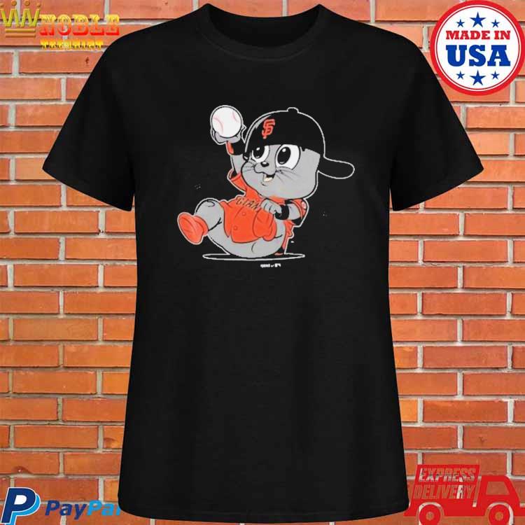 Toddler San Francisco Giants Black Mascot Baby Lou Seal shirt, hoodie,  longsleeve, sweatshirt, v-neck tee