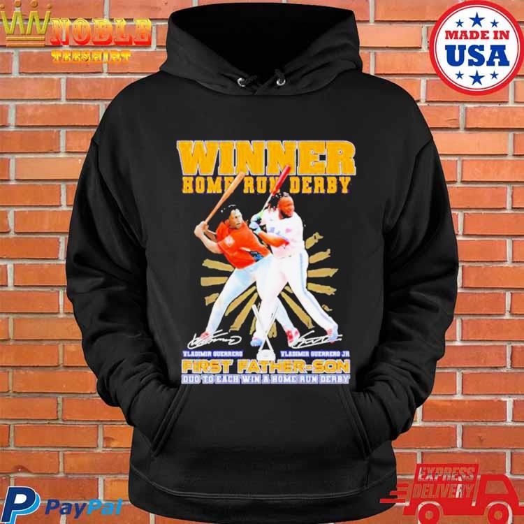 Vladimir Guerrero Jr, Vladimir Guerrero Winner Home Run Derby Signatures  shirt, hoodie, sweater, long sleeve and tank top