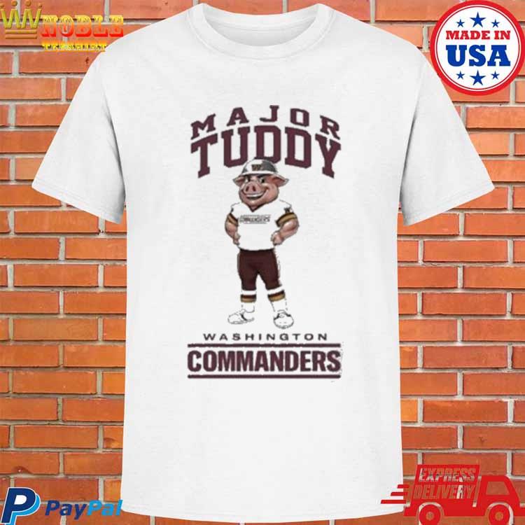 Washington Commanders Major Tuddy mascot 2023 shirt, hoodie, sweater, long  sleeve and tank top