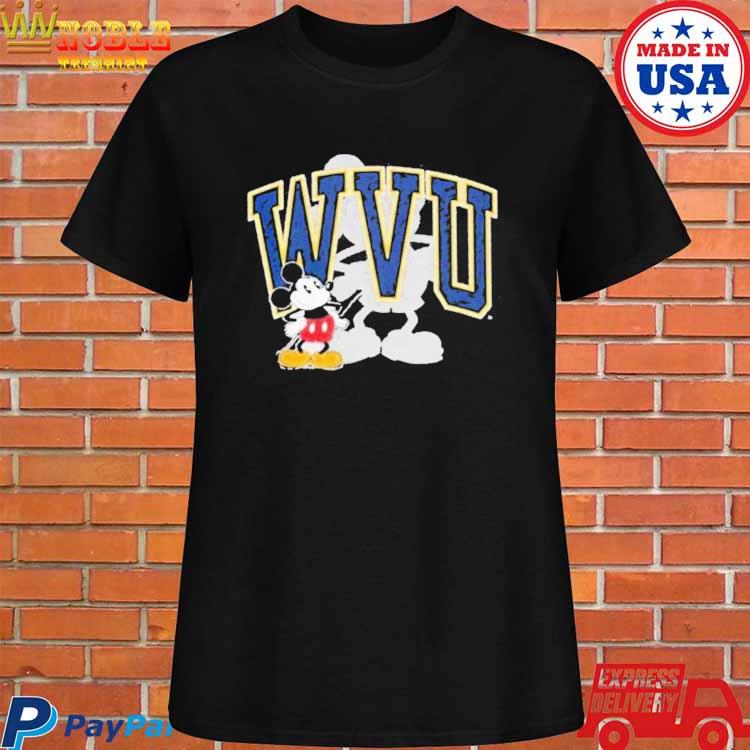 Official Wvu mickey shadow 2023 T-shirt, hoodie, tank top, sweater