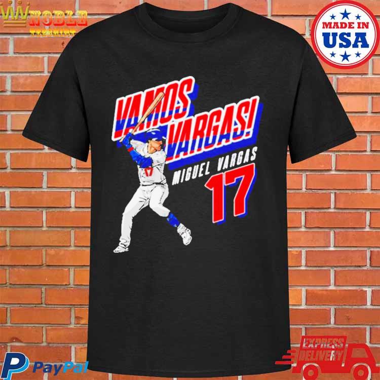 Official Vargas vamos miguel vargas 17 los angeles Dodgers T-shirt, hoodie,  tank top, sweater and long sleeve t-shirt