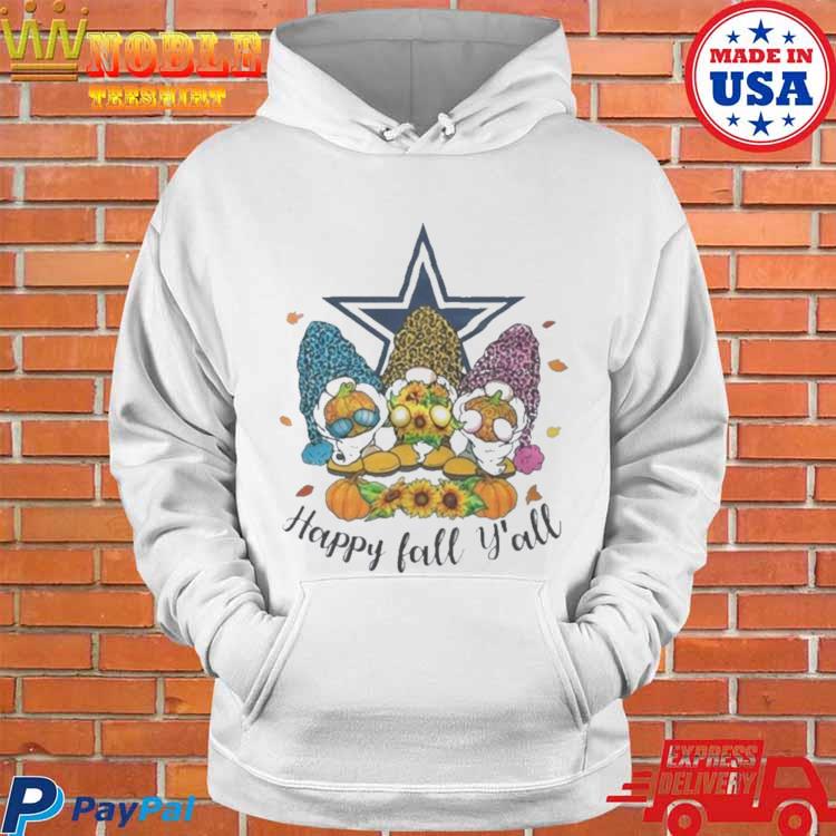 Gnomes Happy Fall Y'all Dallas Cowboys T-shirt,Sweater, Hoodie