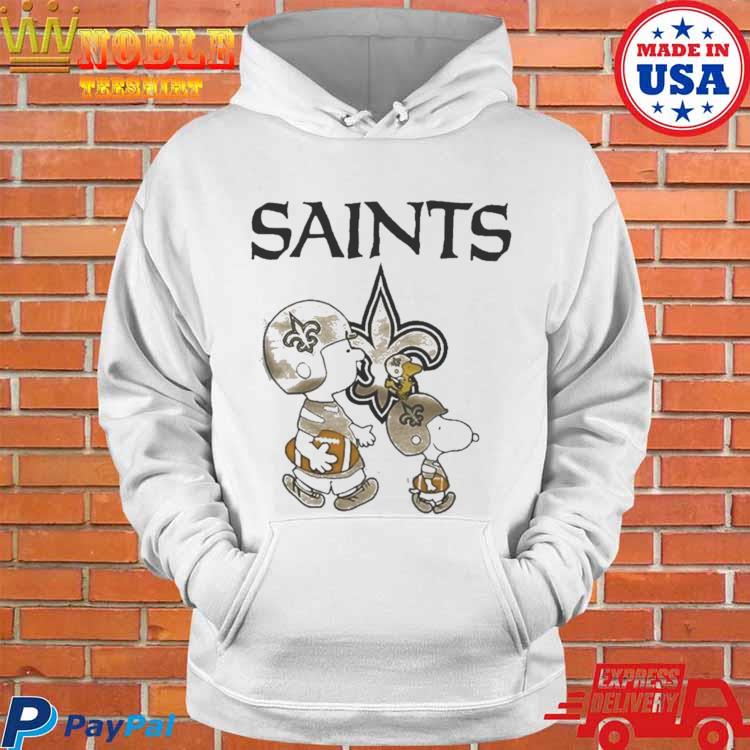 New Orleans Saints Snoopy and Charlie Brown Peanuts shirt, hoodie, sweater,  long sleeve and tank top