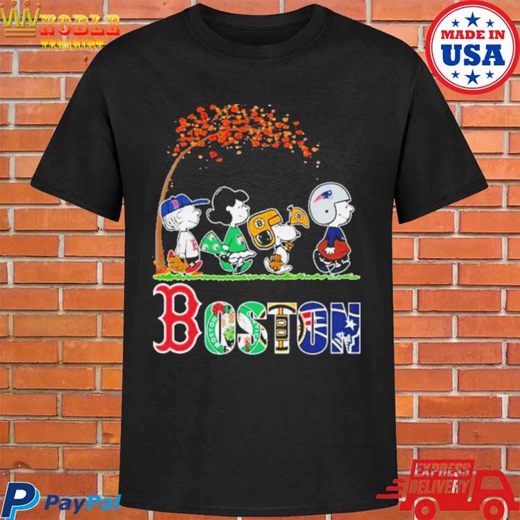 Official snoopy Boston City Red Sox Celtics Bruins Patriots Shirt, hoodie,  sweater, long sleeve and tank top