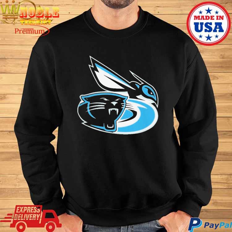 Carolina Panthers And Hurricanes Hornets Logo shirt, hoodie, sweater, long  sleeve and tank top