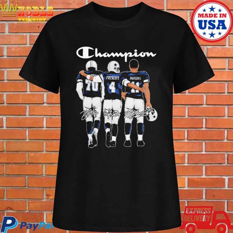 OfficiaI Champion Dallas Cowboys zack martin dak prescott and