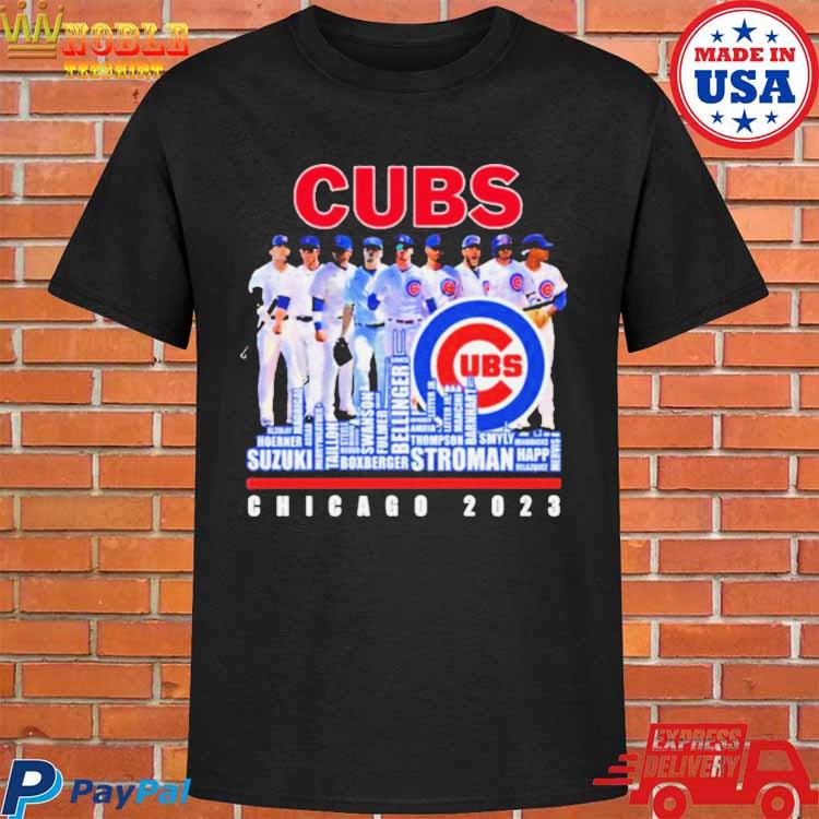 Official Chicago Cubs Skyline Players Name 2023 Shirt, hoodie, tank top,  sweater and long sleeve t-shirt