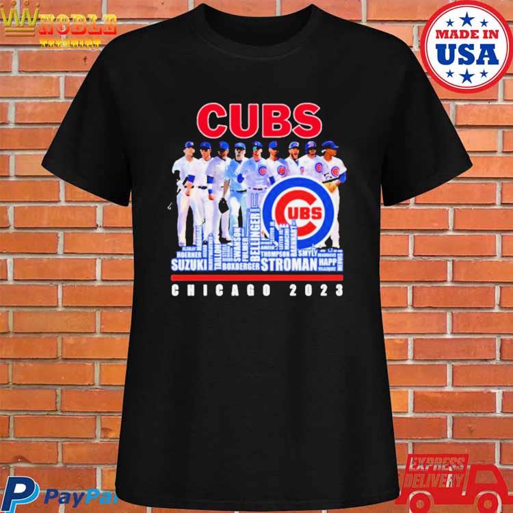 cubs chicago skyline' Men's T-Shirt