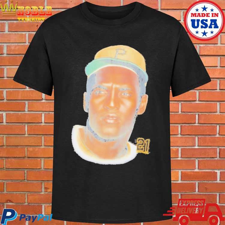 OfficiaI Legends portriat Pittsburgh pirates roberto clemente T