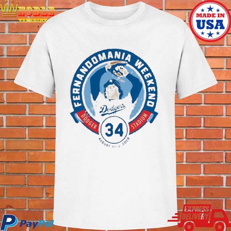 Number 34 Fernandomania Weekend Dodger Stadium 2023 t-shirt, hoodie,  longsleeve, sweater