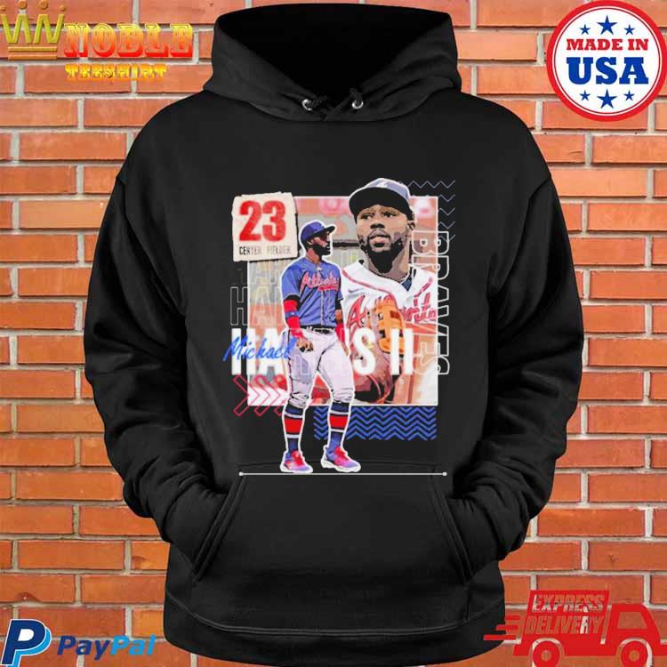 Michael Harris II Baseball Paper Braves 23 Center Fielder T-shirt,Sweater,  Hoodie, And Long Sleeved, Ladies, Tank Top