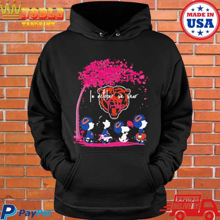 Pink Chicago Bears Hoodie 