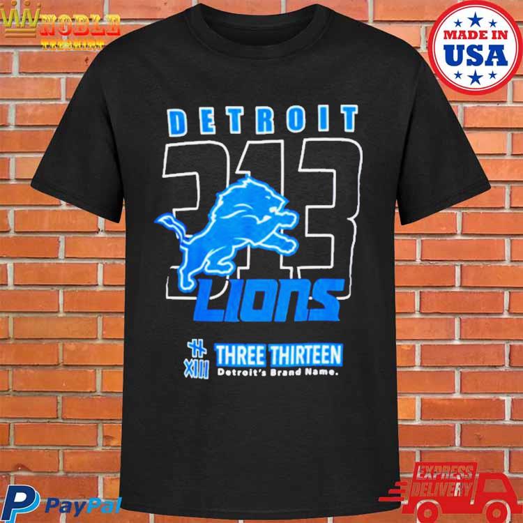 Detroit Lions Men's Formation Tri-Blend T-Shirt - Vintage Detroit Collection