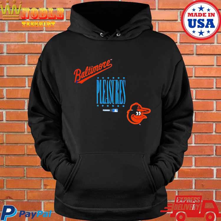 Official Baltimore Orioles PLEASURES Repurpose T-Shirt, hoodie