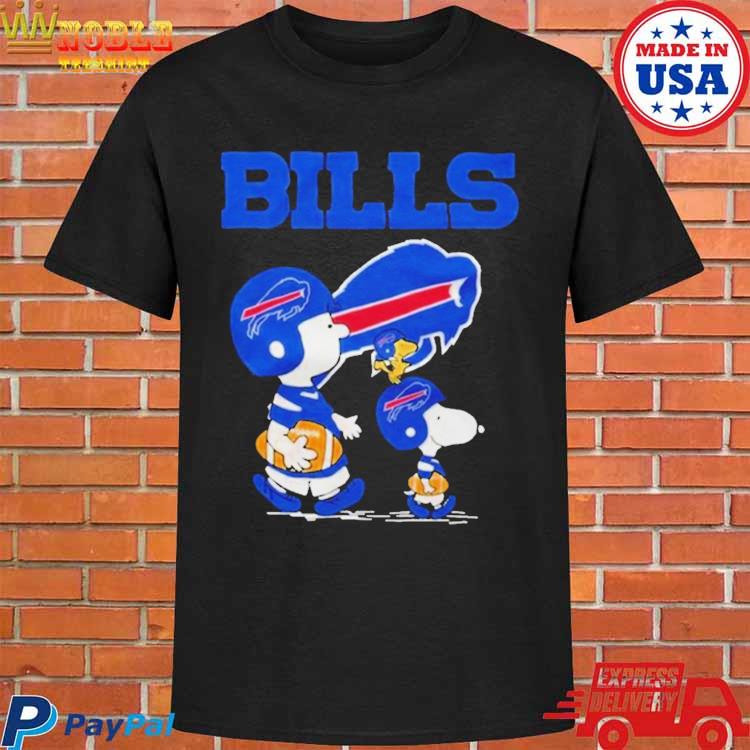 Official Buffalo Bills Peanuts Snoopy Charlie brown and Woodstock T-shirt,  hoodie, tank top, sweater and long sleeve t-shirt