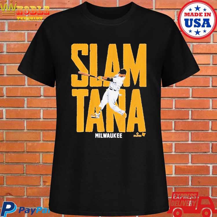 Carlos Santana Slamtana Milwaukee Brewers T-Shirt