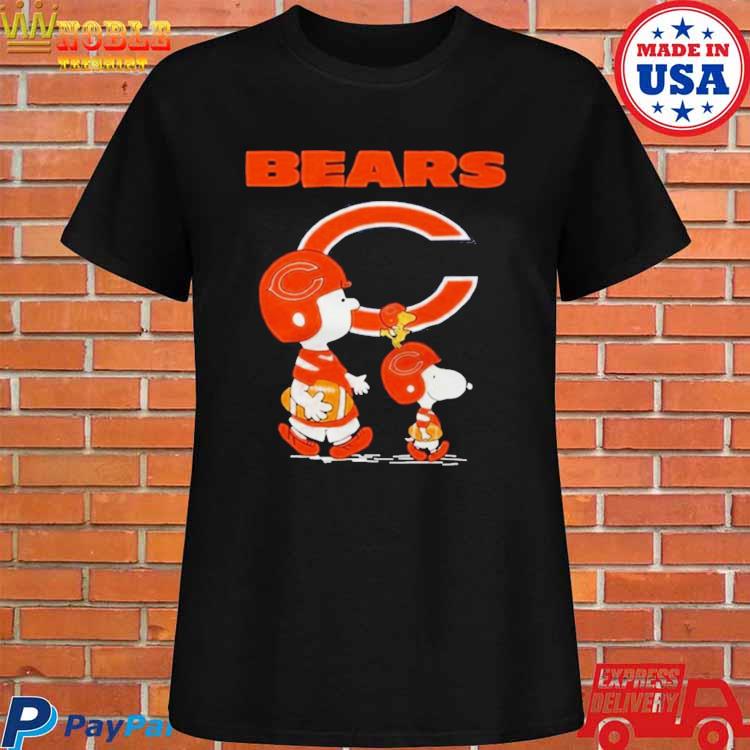 Chicago Bears Peanuts Snoopy Charlie Brown And Woodstock Shirt