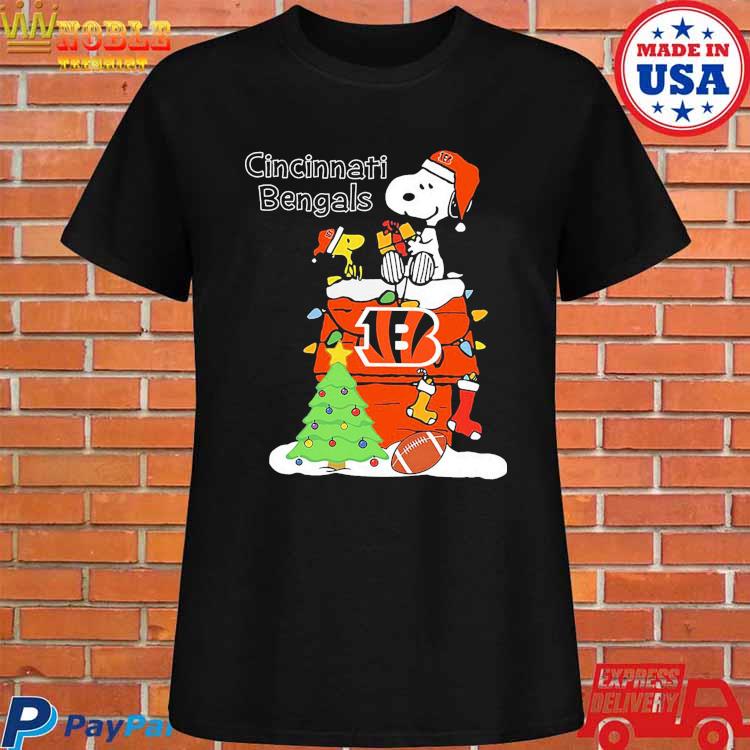 Snoopy Cincinnati Bengals Christmas shirt, hoodie, sweater, long sleeve and  tank top