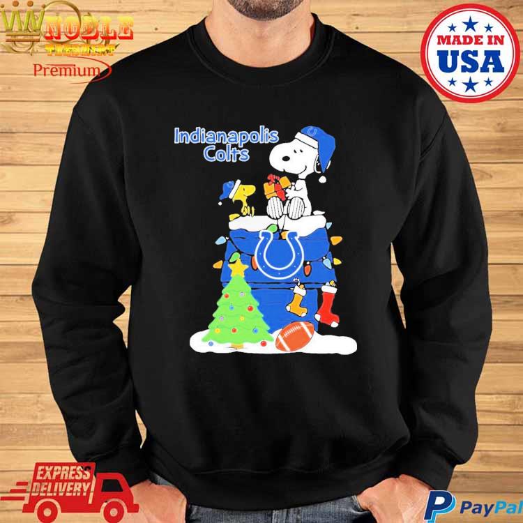 Snoopy Indianapolis Colts Christmas shirt, hoodie, sweater, long