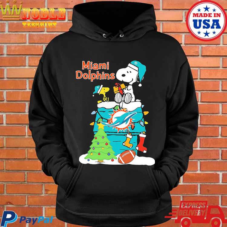 Snoopy Miami Dolphins Christmas shirt, hoodie, sweater, long sleeve and  tank top