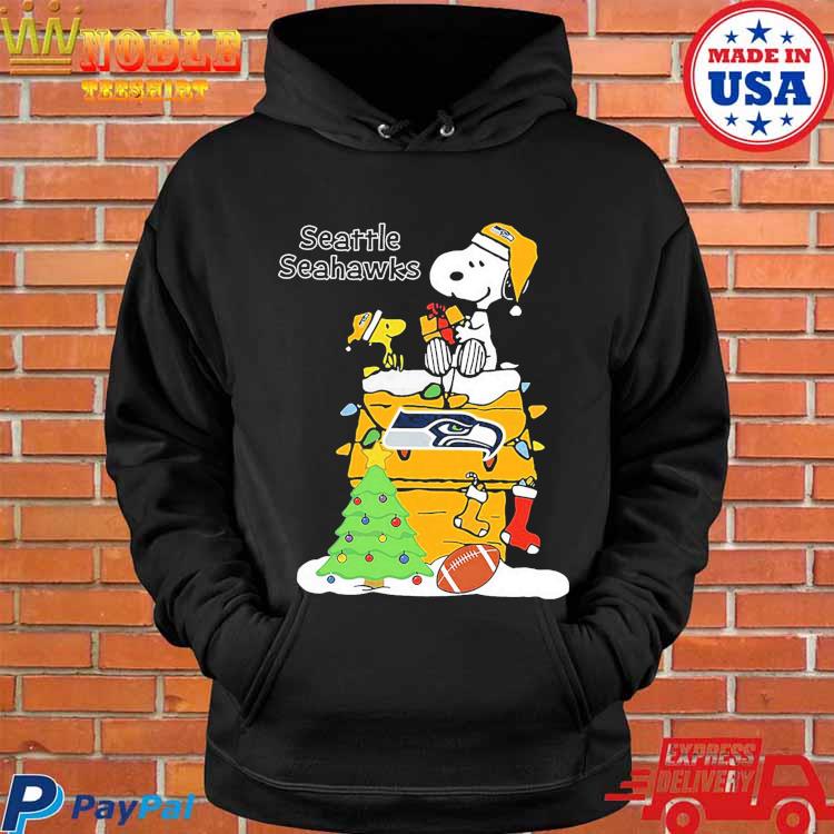 Seattle Seahawks Snoopy Christmas shirt, hoodie, sweater, long