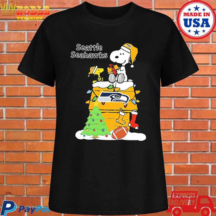 Christmas Snoopy Seattle Seahawks Shirt