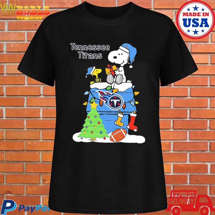 Official Christmas Snoopy Tennessee Titans T-shirt, hoodie, tank