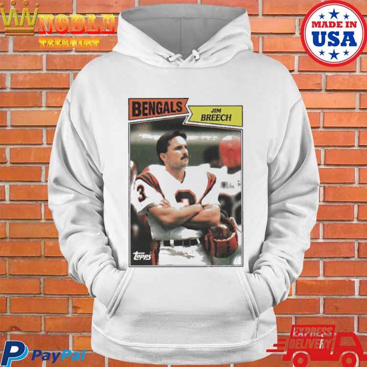 Cincinnati Bengals Jim Breech retro shirt, hoodie, sweater, long