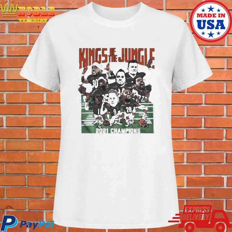 Kings Of The Jungle Cincinnati Bengals Caricatures Shirt, hoodie,  longsleeve, sweatshirt, v-neck tee