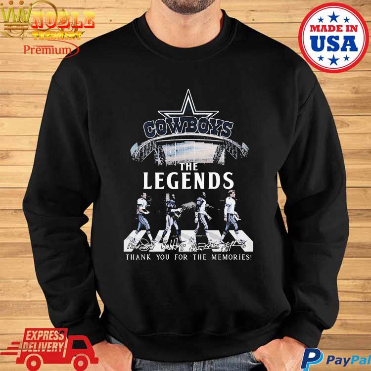 Dallas Cowboys Teams Legends Signatures Poster Shirt, hoodie, longsleeve,  sweatshirt, v-neck tee